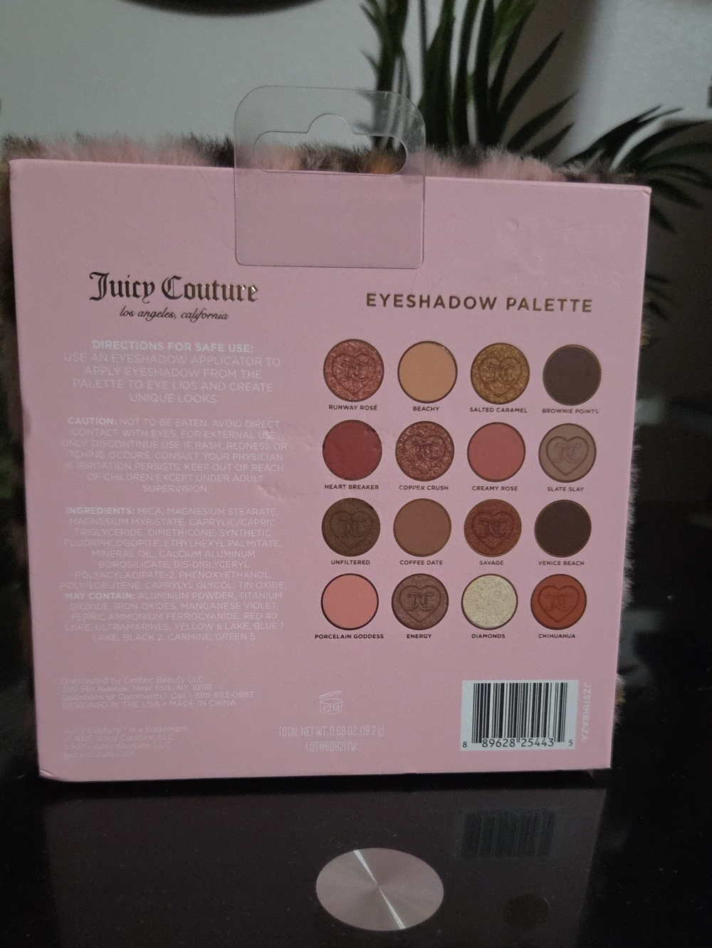 Juicy Couture Rose & Neutral Eyeshadow Palette